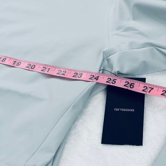 Ten Thousand Men's XXL Light Grey Water Repellant Midweight Hooded Tech Jacket - Picture 12 of 16